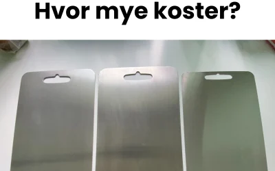 Hva koster et titan skjærebrett?